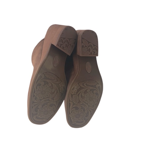 Sofft Brown Suede Mules - Picture 6 of 7